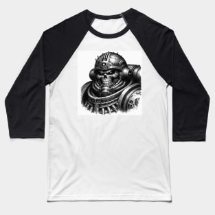 Undead Chaos Space Warrior Baseball T-Shirt